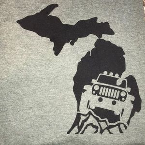 NWOT—Michigan Jeep T-shirt. Perfect for Dad!
